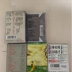 カセットテープ　５枚セット　北島三郎などの画像
