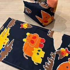 新品  ハンドメイド お弁当包みとナフキン
