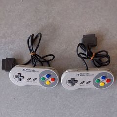 【商談成立】★動作良好　箱付き　完品　すぐに遊べますソフト付★　任天堂スーパーファミコン本体一式　出雲市の画像