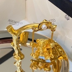 ミキモトMikimoto トレイ パール付き
の画像