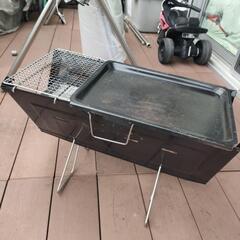 ワンタッチＶ型バーベキューコンロの画像