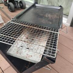 ワンタッチＶ型バーベキューコンロの画像