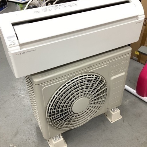 ＊HITACHI 日立 白くま エアコン RAS-KD22M 2022年製 ルームエアコン 白くまくん 動作品 家電 季節 空調家電 エアコン