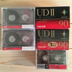 【取引中】　カセットテープ　MAXELL  TDK