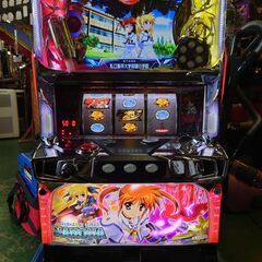 【愛品倶楽部柏店】SANYO 魔法少女リリカルなのは 5号機 ARTスロット実機