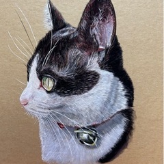 似顔絵描きます！　¥9,000　　　ワンちゃん・ネコちゃんのリア...