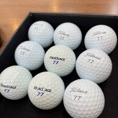 新品　ゴルフボール　9個の画像