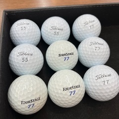 新品　ゴルフボール　9個の画像