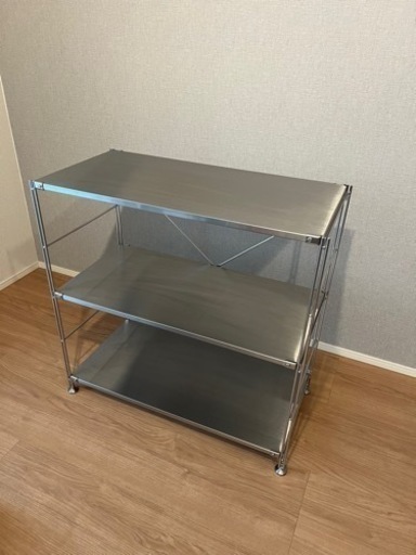 無印良品ステンレスユニットシェルフ