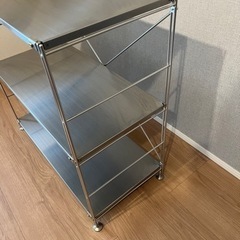 無印良品ステンレスユニットシェルフの画像