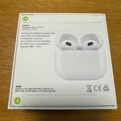 AirPods 第3世代 新品未開封 Apple ☆【保証未開始・未開封】国内正規品Apple AirPods （第3世代
