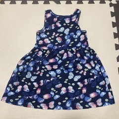 蝶々ワンピース❤︎100センチ❤︎の画像