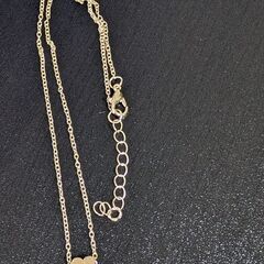 ハートチャームネックレス（新品）ゴールドの画像