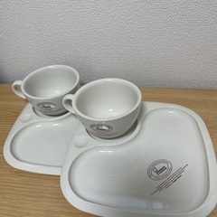 【受渡し決定】ミスタードーナツ　カップ&ソーサー2脚