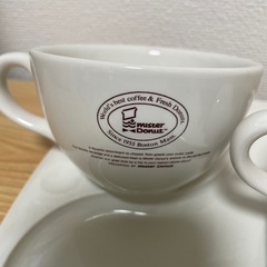 【受渡し決定】ミスタードーナツ　カップ&ソーサー2脚の画像
