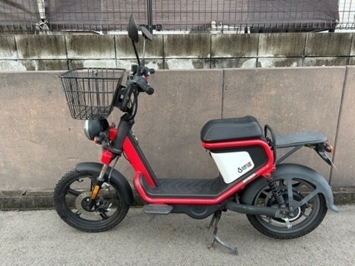 【電動バイク:満タン15円】◎走行距離359km(カゴは外せます) GOCCIA GEV600