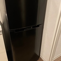 黒の冷蔵庫　綺麗です！