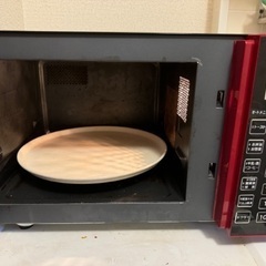 【中古】山善 MOR-Y165-R(レッド) オーブンレンジの画像