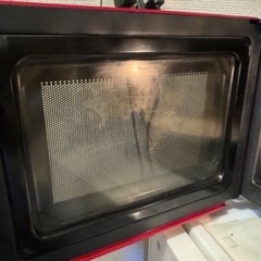 【中古】山善 MOR-Y165-R(レッド) オーブンレンジの画像