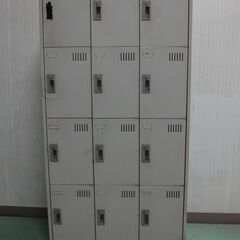 12人用スチールロッカーG / ウチダ　★中古★