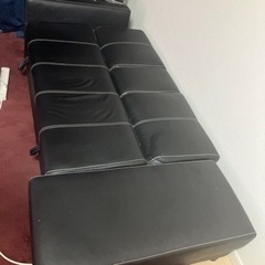 ソファ　オットマン付きの画像