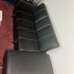 ソファ　オットマン付き