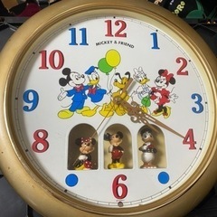 レトロ　ディズニー　時計