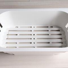 スライド式水切りラックおまけ付きの画像