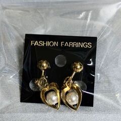 FASHION FARRINGS ドロップパール イヤリング