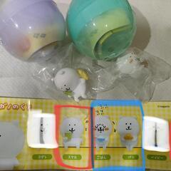 交換希望　ガチャガチャ　座るナガノのくま