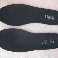★milady 　　　レインブーツ　　黒　　Mサイズ　　　美品の画像