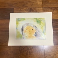 いわさきちひろの絵　かわいいです！