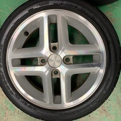 ワゴンR MC21S　RR純正ホイール　タイヤ4本セット　の画像