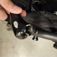 ベビーカー　アップリカ エアリア　レインカバー付きの画像