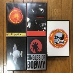 BOOWY、complex布袋寅泰　VHSの画像