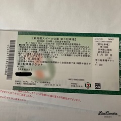 スポーツ観戦駐車場チケット