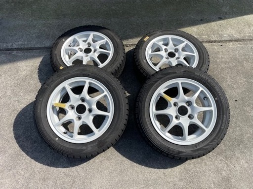 155/65/R13 スタッドレスタイヤ&ホイールセット