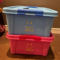 おままごとセット　お買い物ごっこ　スタッキングボックス　セット　おもちゃ箱2個 おもちゃ ままごとの画像