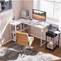 【取引中】良品パソコンデスク　ゲーミングデスクの画像
