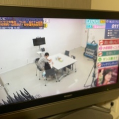 お相手決まりました　SHARP製37インチテレビ