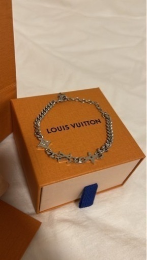 ルイ・ヴィトン LOUIS VUITTON ブレスレット・モノグラム ロウ M1407A シルバー メタル メンズ ブレスレット
