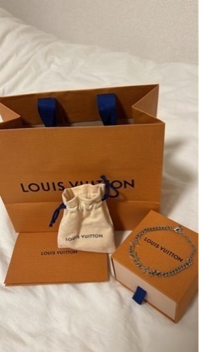 ルイ・ヴィトン LOUIS VUITTON ブレスレット・モノグラム ロウ M1407A シルバー メタル メンズ ブレスレット