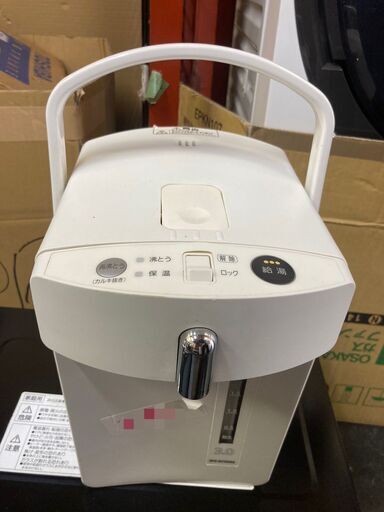 ☆中古￥4,000！IRIS OHYAMA　電気ポット　家電　2020年製　【BF160】