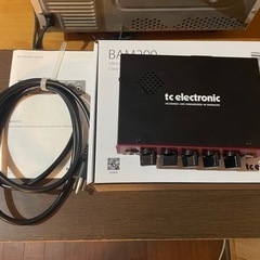 TC Electronic BAM200  ベース用ヘッドアンプの画像