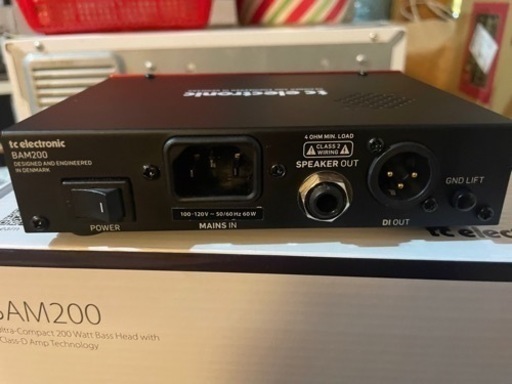 TC Electronic BAM200 ベース用ヘッドアンプ 良い TC Electronic