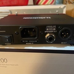 TC Electronic BAM200  ベース用ヘッドアンプの画像