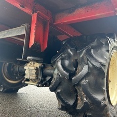 ヤンマー　セル付き　運搬車 FG162 5.8馬力　最大作業500Kg 四輪　ダブルタイヤ　デフロック　運搬機　三方開　ハンドル回転の画像