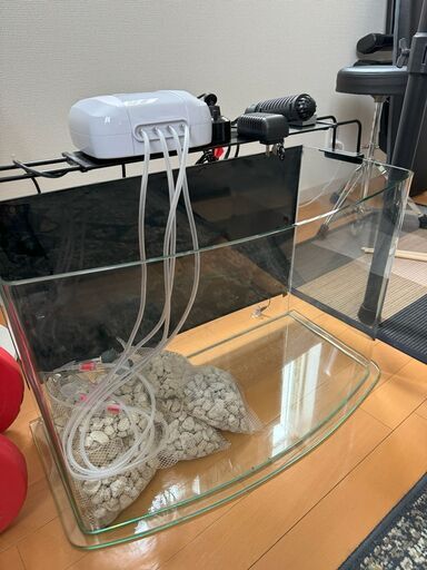 水槽と水槽関連アイテムセット