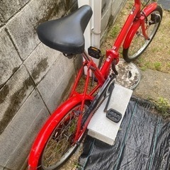 自転車 折りたたみ自転車の画像