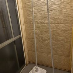 のぼり用ポールと台座
